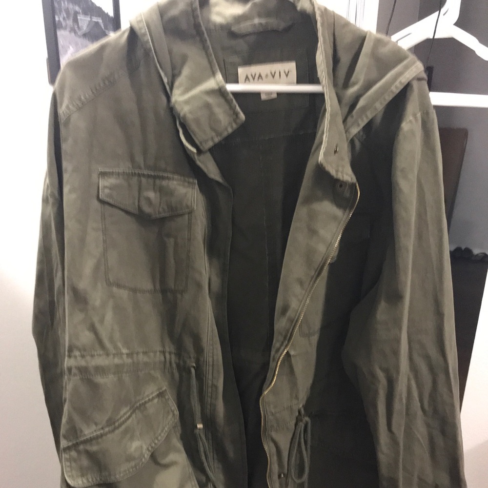 Ava & Viv Army Jacket